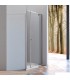 Box doccia per spazi ridotti fisso + porta pivotante 503