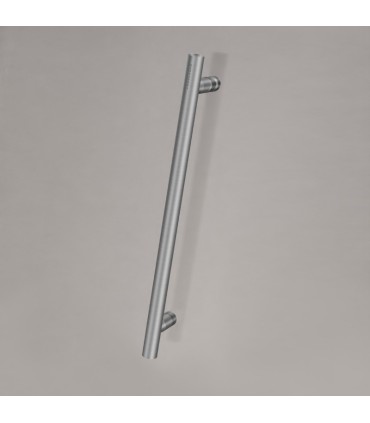 Box doccia fisso + scorrevole in acciaio inox spazzolato BABILÓN