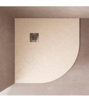 Piatto doccia semicircolare in resina BARCELONA CURVE