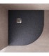 Piatto doccia semicircolare in resina BARCELONA CURVE