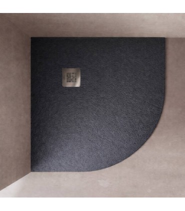 Piatto doccia semicircolare in resina BARCELONA CURVE