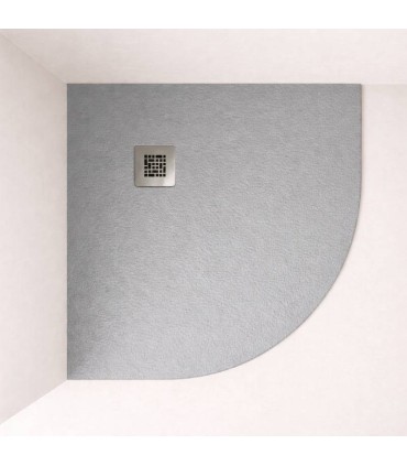 Piatto doccia semicircolare in resina BARCELONA CURVE