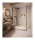 Piatto doccia semicircolare in resina BARCELONA CURVE