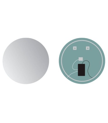Specchio rotondo retroilluminato OPORTO
