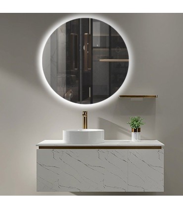 Specchio rotondo retroilluminato OPORTO