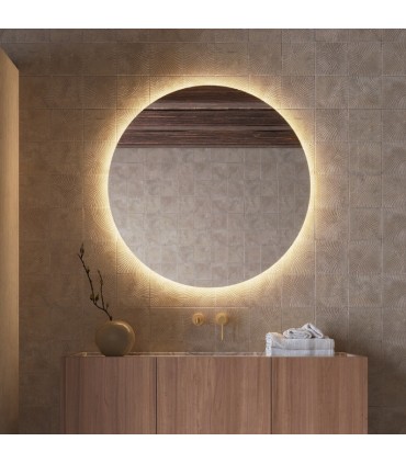 Specchio rotondo retroilluminato OPORTO