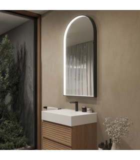 Specchio da bagno con illuminazione perimetrale ROMA