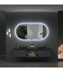 Specchio da bagno retroilluminato INDIANA con specchio ingranditore