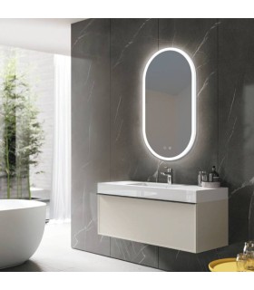Specchio da bagno con illuminazione a LED CANADA