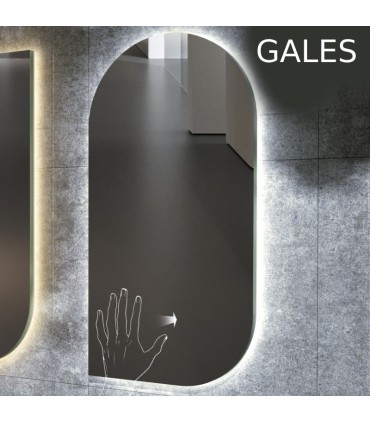 Specchio da bagno retroilluminato con sensore di movimento CARDIFF & GALES
