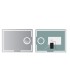 Specchio ingranditore con luce LED MALTA