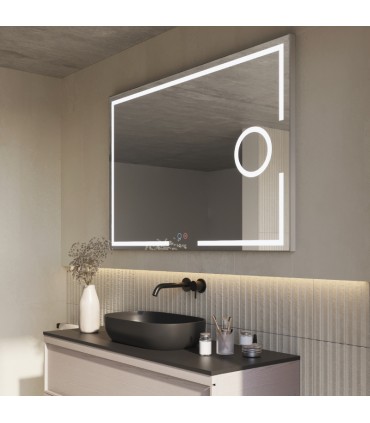 Specchio ingranditore con luce LED MALTA