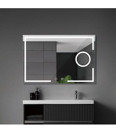 Specchio ingranditore con luce LED MALTA