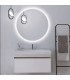 Specchio rotondo con LED BELGICA