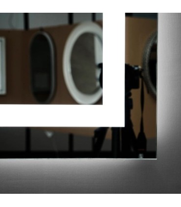 Specchio quadrato con luce LED HOLANDA