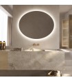Specchio ovale retroilluminato OVAL