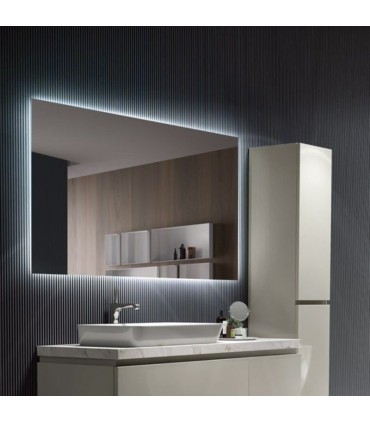 Specchio quadrato retroilluminato SUECIA