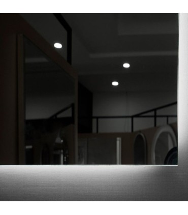 Specchio quadrato retroilluminato ITALIA