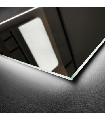 Specchio quadrato retroilluminato ITALIA