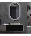 Specchio ovale tri-LED retroilluminato TOKYO