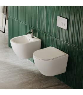 Inodoro sospeso Elba bianco opaco