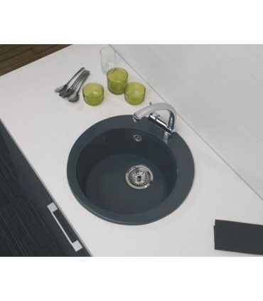 Lavello da cucina Sopra Piano circolare MINOS