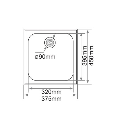 Lavello da cucina Sottopiano NIX