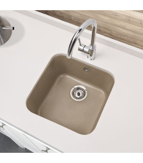 Lavello da cucina quadrato Sottopiano TROYA