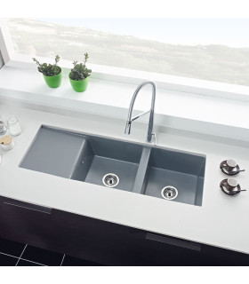 Lavello da cucina extra lungo Sottopiano CORE