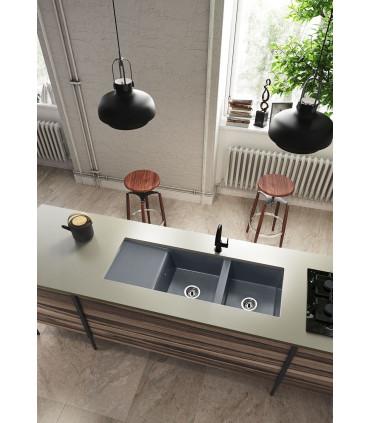 Lavello da cucina extra lungo Sottopiano CORE