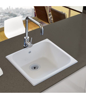 Lavello da cucina quadrato Sopra Piano TROYA