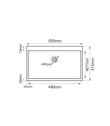 Lavello da cucina Sopro Piano SHENA