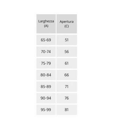 Parete doccia frontale pieghevole NARDI ORO SPAZZOLATO