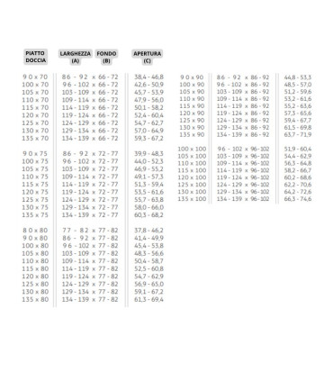 Schermo doccia angolare fissi + scorrevole PAVÍA Argento lucido