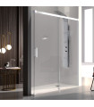 Box doccia frontale Fisso + Scorrevole GLASÉ Bianco