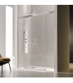 Box doccia 2 frontale Fisso + 2 Scorrevole GLASÉ Argento Lucido