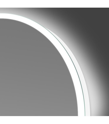 Specchio Rotondo con luce LED Frontale VERA+