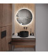 Specchio Rotondo con luce LED Frontale VERA