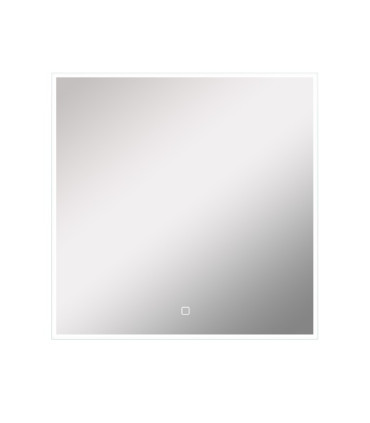 Specchio Rettangolare con luce LED Frontale GAIA