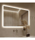 Specchio Rettangolare con luce LED Frontale GAIA+