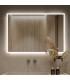 Specchio Rettangolare con luce LED Frontale GAIA+