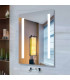 Specchio Rettangolare con luce LED Frontale IRIS