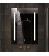 Specchio Rettangolare con luce LED Frontale IRIS
