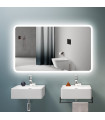 Specchio Rettangolare con luce LED Frontale ELENA