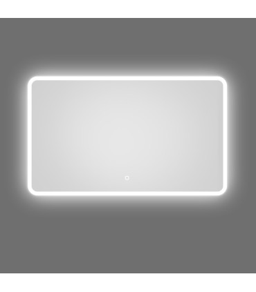 Specchio Rettangolare con luce LED Frontale ELENA