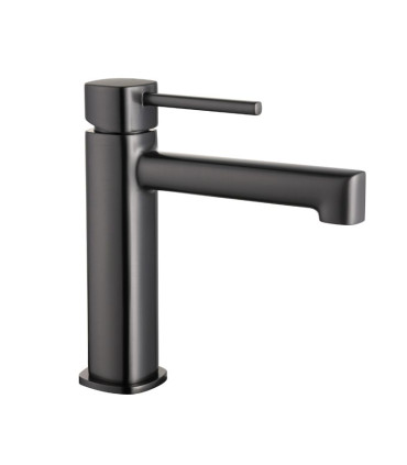 Rubinetto Lavabo Monocomando TOSCANA Black gun metal