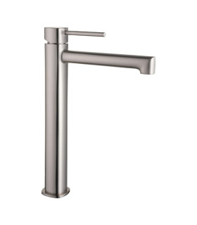 Rubinetto per lavabo a canna alta TOSCANA Nichel