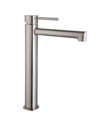 Rubinetto per lavabo a canna alta TOSCANA Nichel