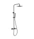 Set Doccia Termostatico TOSCANA Black gun metal