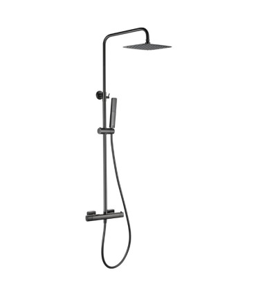 Set Doccia Termostatico TOSCANA Black gun metal